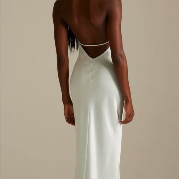 Grace Loves Lace Backless Dress in Soft Blue - Picture 4 of 6